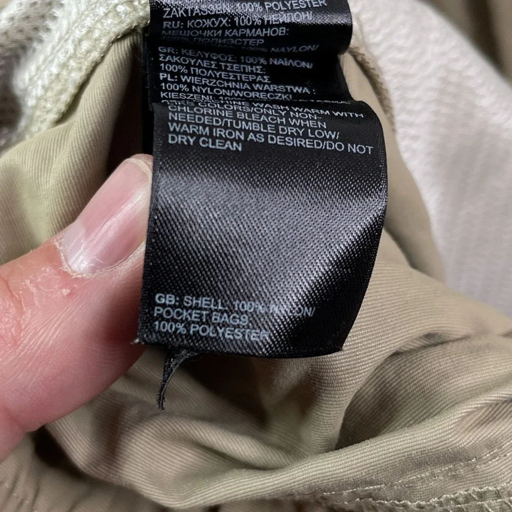 North Face Pants Mens XL Tan Paramount Convertible Hiking Outdoor Gorpcore
